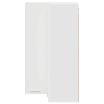 Armadio pensile Bianco 57 x 57 x 100 cm Legno multistrato | homemem39