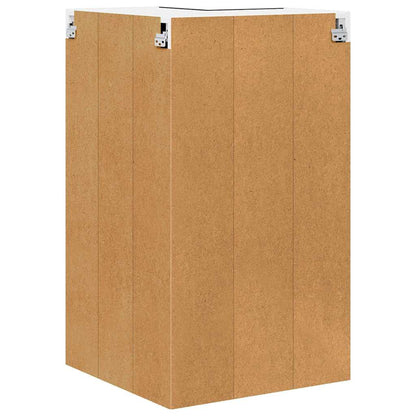 Armadio pensile con porta Rovere Nero e Bianco 57 x 57 x 100 cm | homemem39
