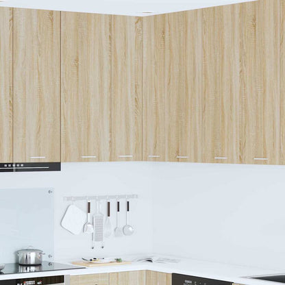 Armadio pensile Quercia Sonoma e Bianca 57 x 57 x 100 cm | homemem39