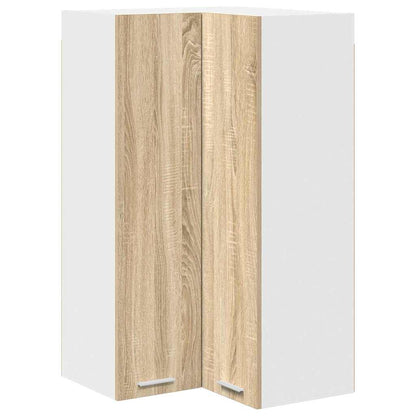 Armadio pensile Quercia Sonoma e Bianca 57 x 57 x 100 cm | homemem39