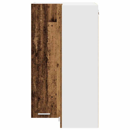 Armadio pensile Legno Antico e Bianco 57 x 57 x 100 cm