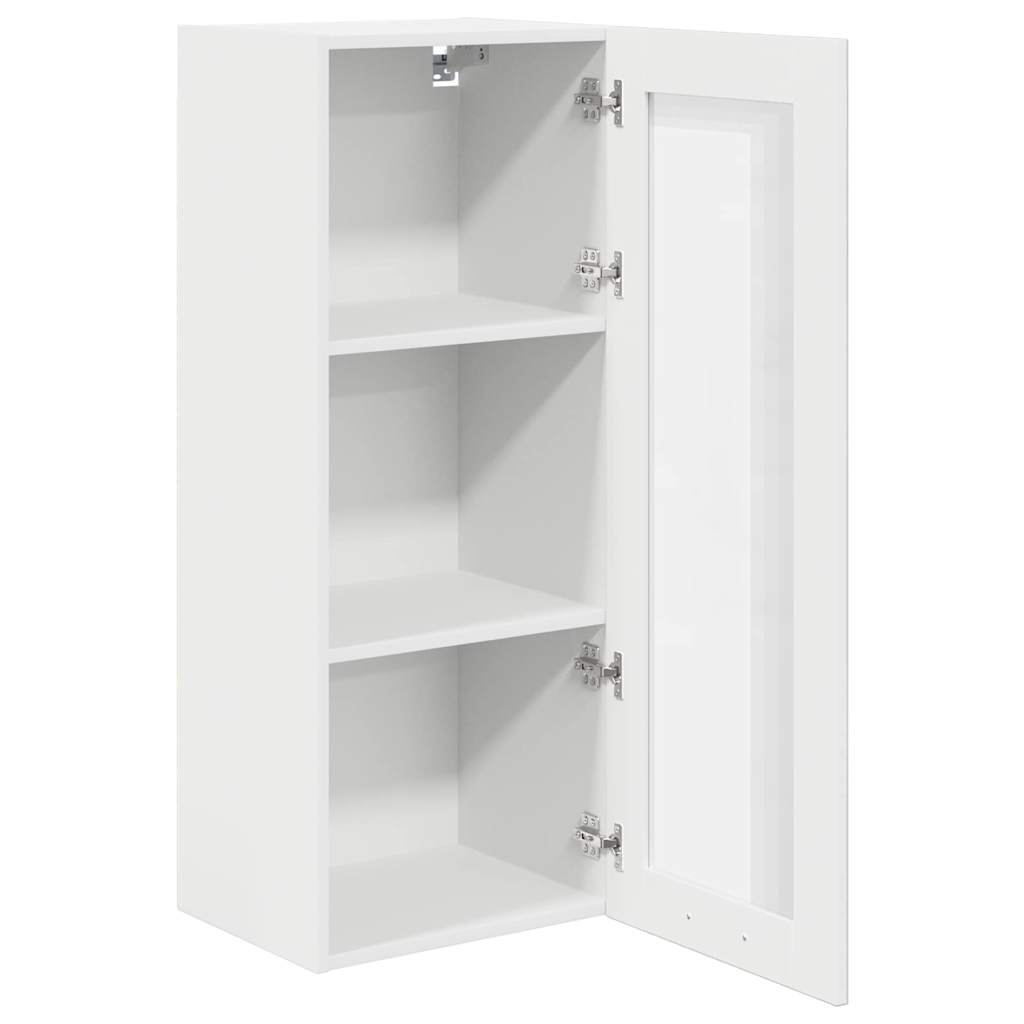 Armadio pensile Bianco 40 x 31 x 100 cm Legno multistrato | homemem39