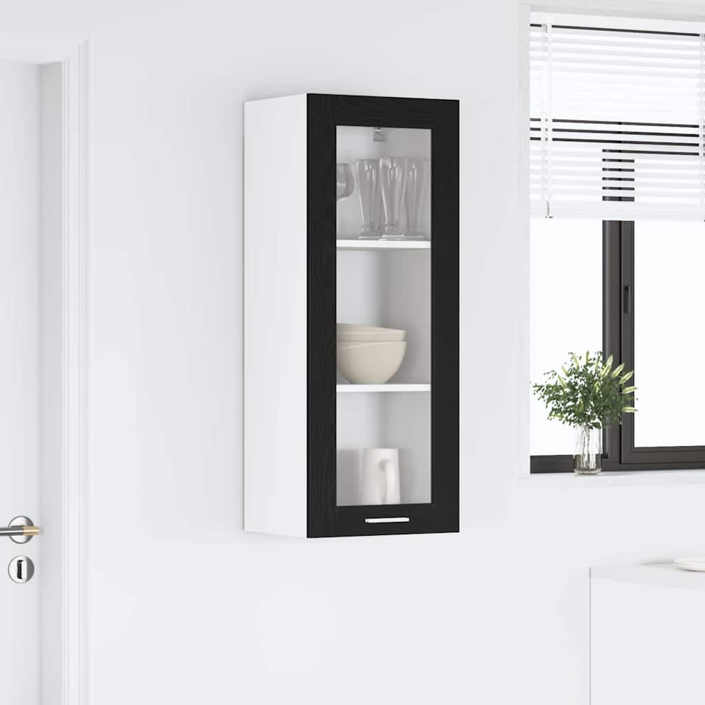 Armadio pensile Rovere Nero 40 x 31 x 100 cm Legno multistrato | homemem39
