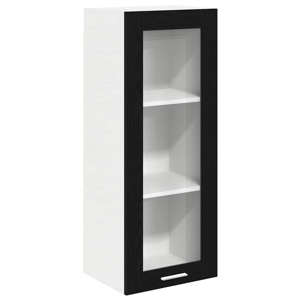 Armadio pensile Rovere Nero 40 x 31 x 100 cm Legno multistrato