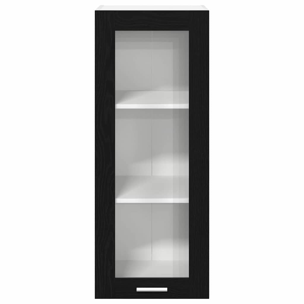 Armadio pensile Rovere Nero 40 x 31 x 100 cm Legno multistrato | homemem39