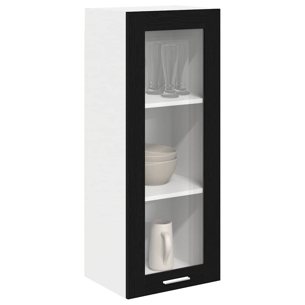 Armadio pensile Rovere Nero 40 x 31 x 100 cm Legno multistrato | homemem39