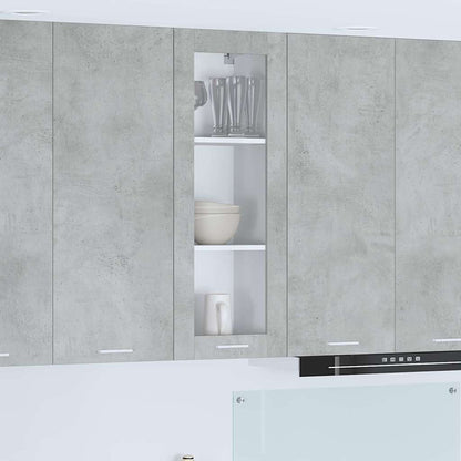 Armadio pensile con porta Grigio cemento 40 x 31 x 100 cm | homemem39