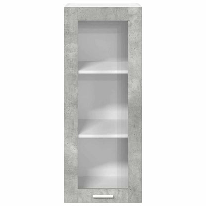 Armadio pensile con porta Grigio cemento 40 x 31 x 100 cm | homemem39