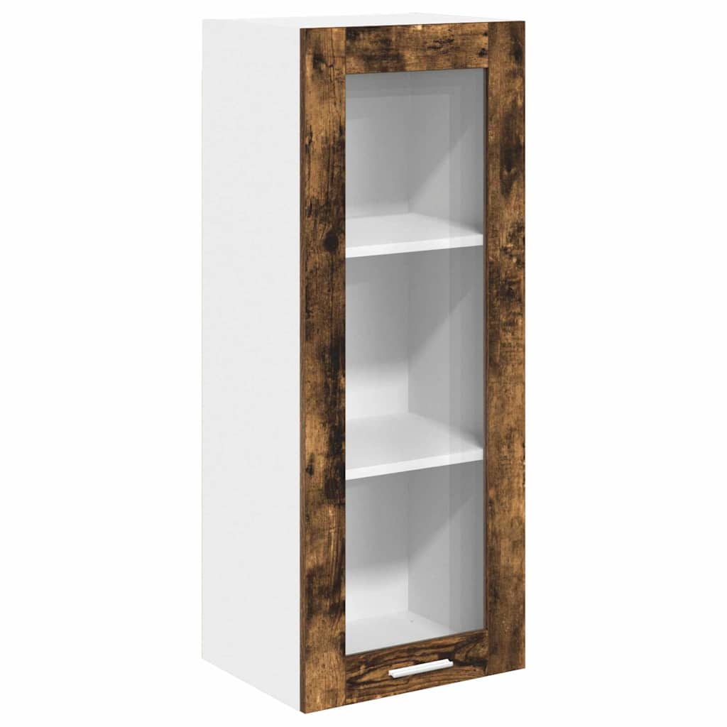 Armadio pensile Rovere fumé 40 x 31 x 100 cm Legno multistrato | homemem39