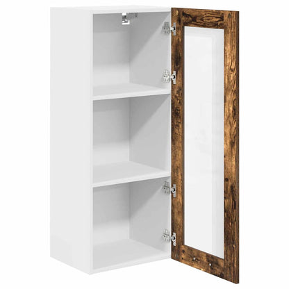 Armadio pensile Rovere fumé 40 x 31 x 100 cm Legno multistrato | homemem39