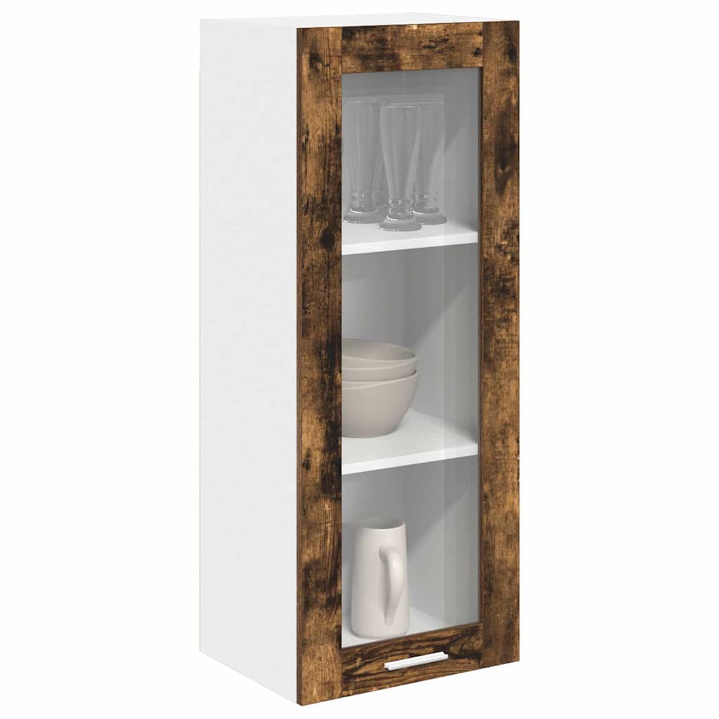 Armadio pensile Rovere fumé 40 x 31 x 100 cm Legno multistrato | homemem39