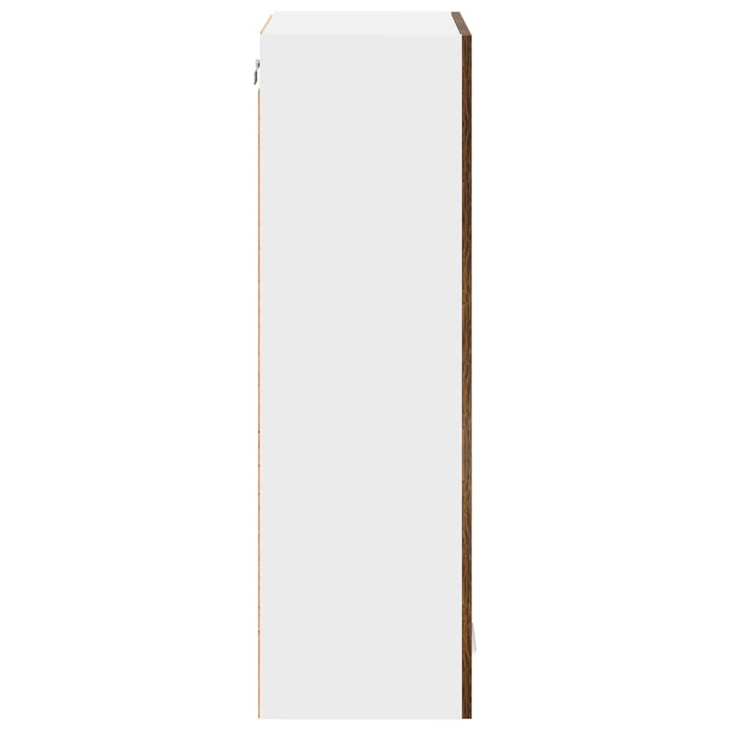 Armadio pensile Rovere fumé 40 x 31 x 100 cm Legno multistrato | homemem39