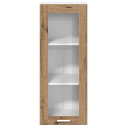 Armadio pensile con porta Rovere artigianale 40 x 31 x 100 cm
