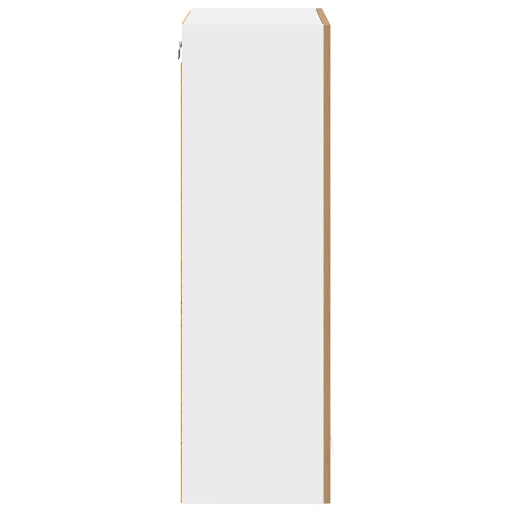 Armadio pensile con porta Rovere artigianale 40 x 31 x 100 cm | homemem39