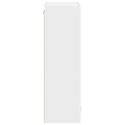 Armadio pensile Bianco 60 x 31 x 100 cm Legno multistrato | homemem39