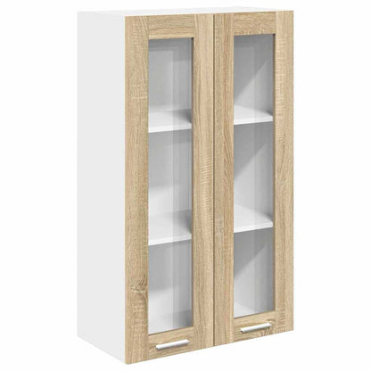 Armadio pensile con porta Rovere Sonoma 60 x 31 x 100 cm