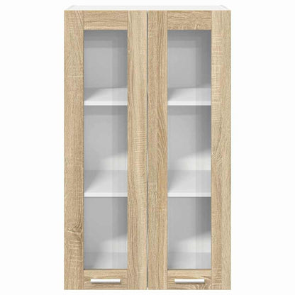 Armadio pensile con porta Rovere Sonoma 60 x 31 x 100 cm | homemem39