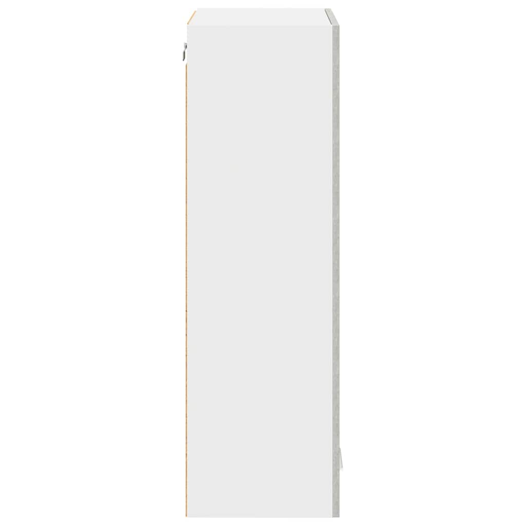 Armadio pensile con porta Grigio cemento 60 x 31 x 100 cm | homemem39