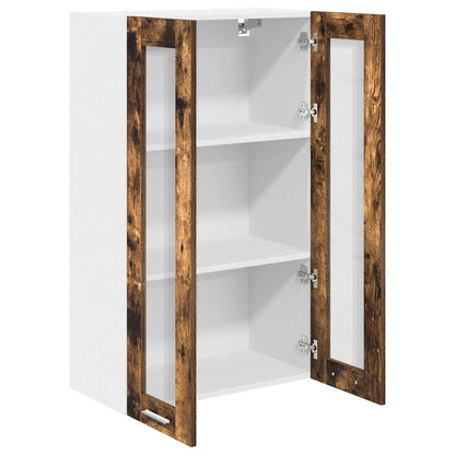 Armadio pensile Rovere fumé 60 x 31 x 100 cm Legno multistrato | homemem39