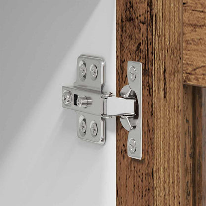 Armadio pensile con porta Legno vecchio 60 x 31 x 100 cm | homemem39