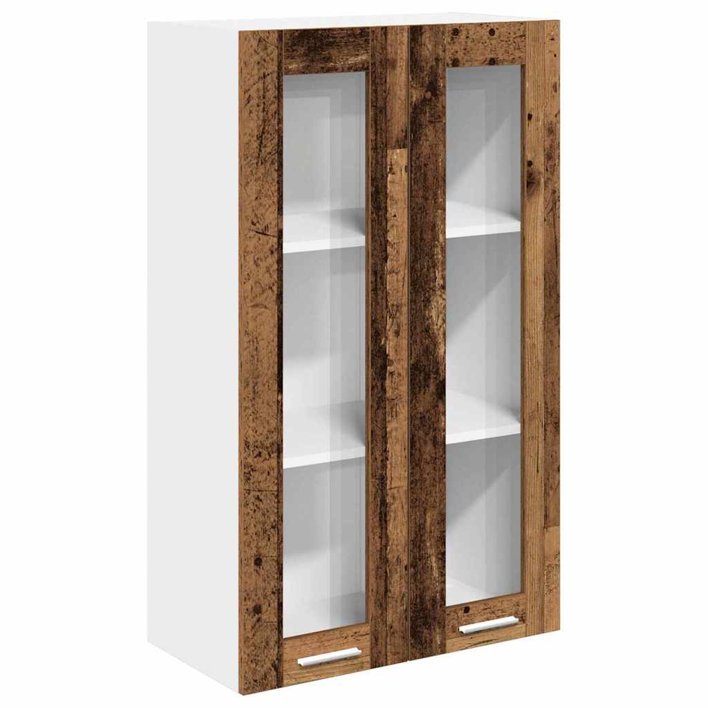 Armadio pensile con porta Legno vecchio 60 x 31 x 100 cm