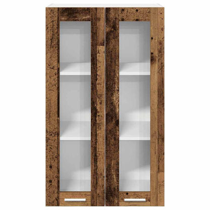 Armadio pensile con porta Legno vecchio 60 x 31 x 100 cm | homemem39