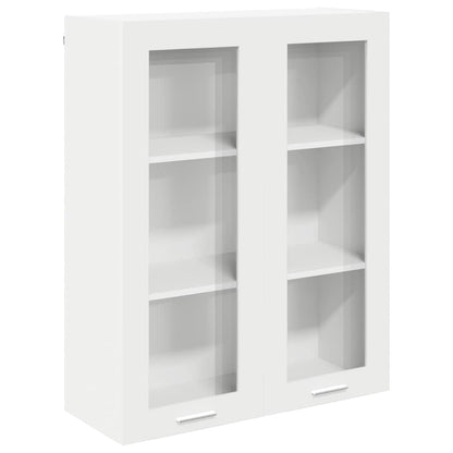Armadio pensile Bianco 80 x 31 x 100 cm Legno multistrato | homemem39