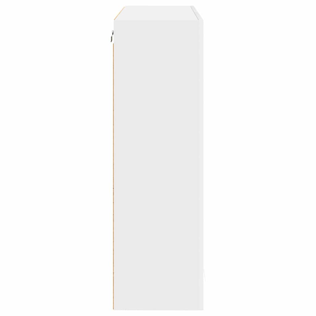 Armadio pensile Bianco 80 x 31 x 100 cm Legno multistrato