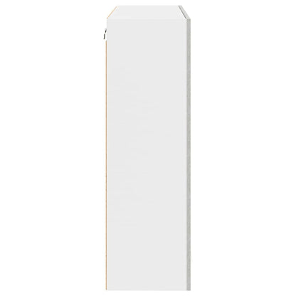 Armadio pensile con porta Grigio cemento 80 x 31 x 100 cm | homemem39