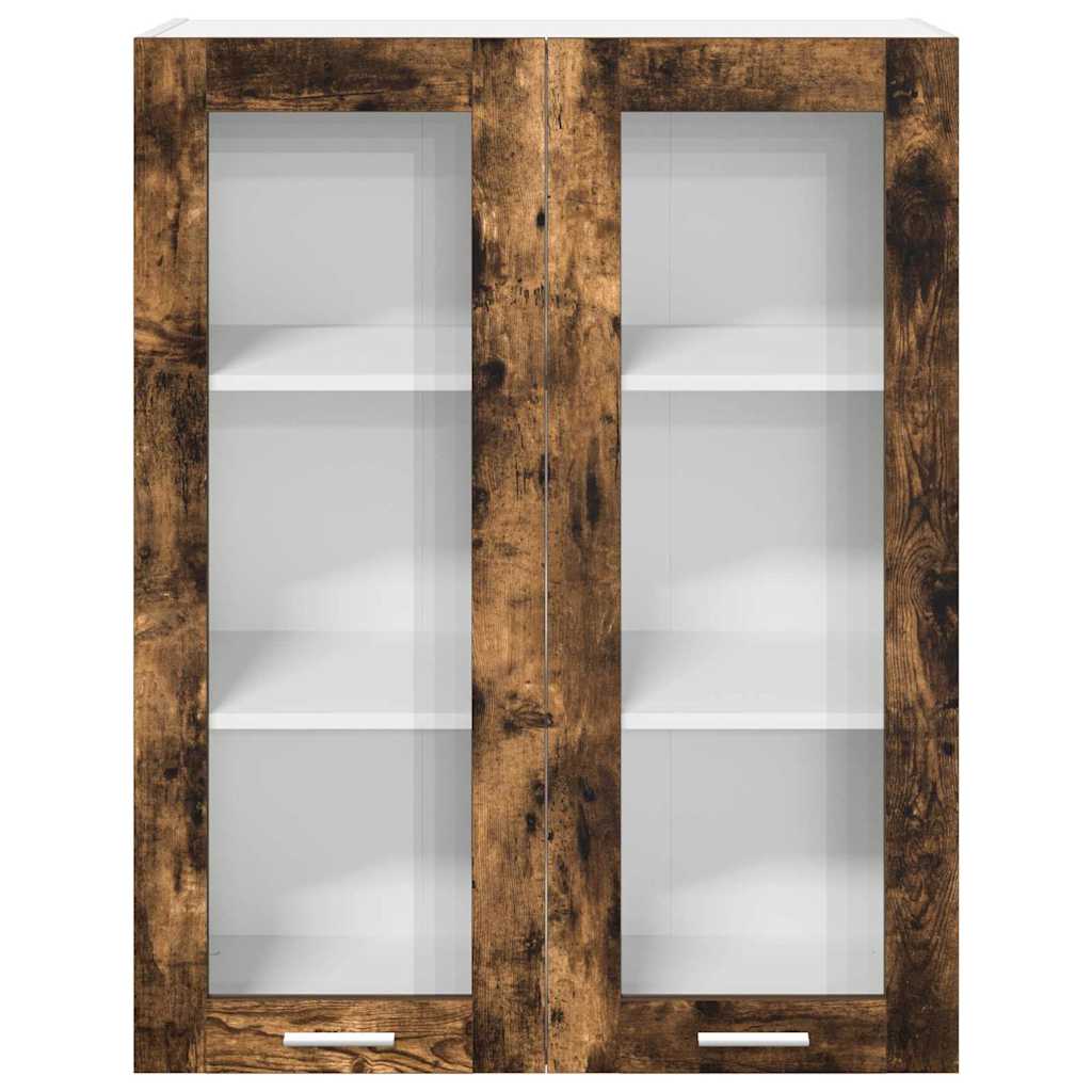 Armadio pensile Rovere fumé 80 x 31 x 100 cm Legno multistrato | homemem39