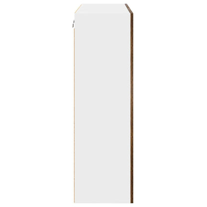 Armadio pensile Rovere fumé 80 x 31 x 100 cm Legno multistrato | homemem39