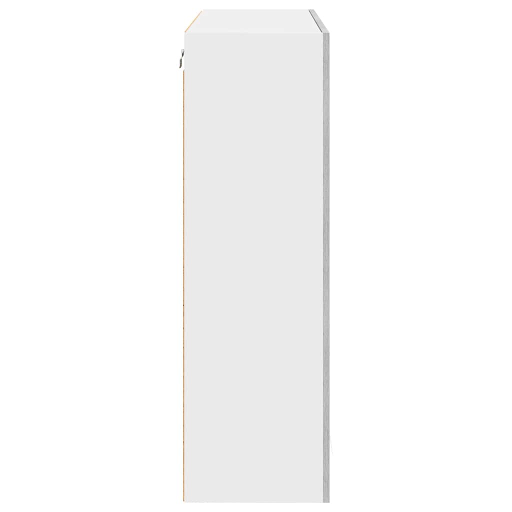 Armadio pensile con porta Grigio Sonoma 80 x 31 x 100 cm