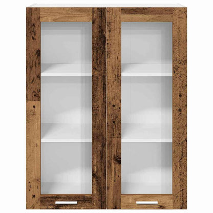 Armadio pensile con porta Legno vecchio 80 x 31 x 100 cm