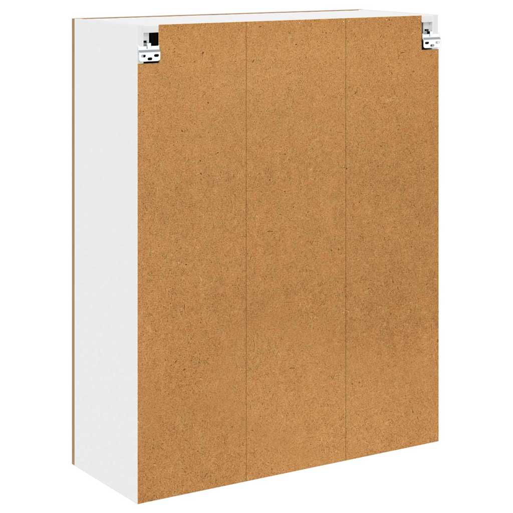 Armadio pensile con porta Rovere artigianale 80 x 31 x 100 cm