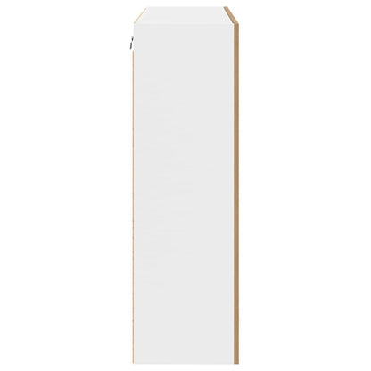 Armadio pensile con porta Rovere artigianale 80 x 31 x 100 cm | homemem39