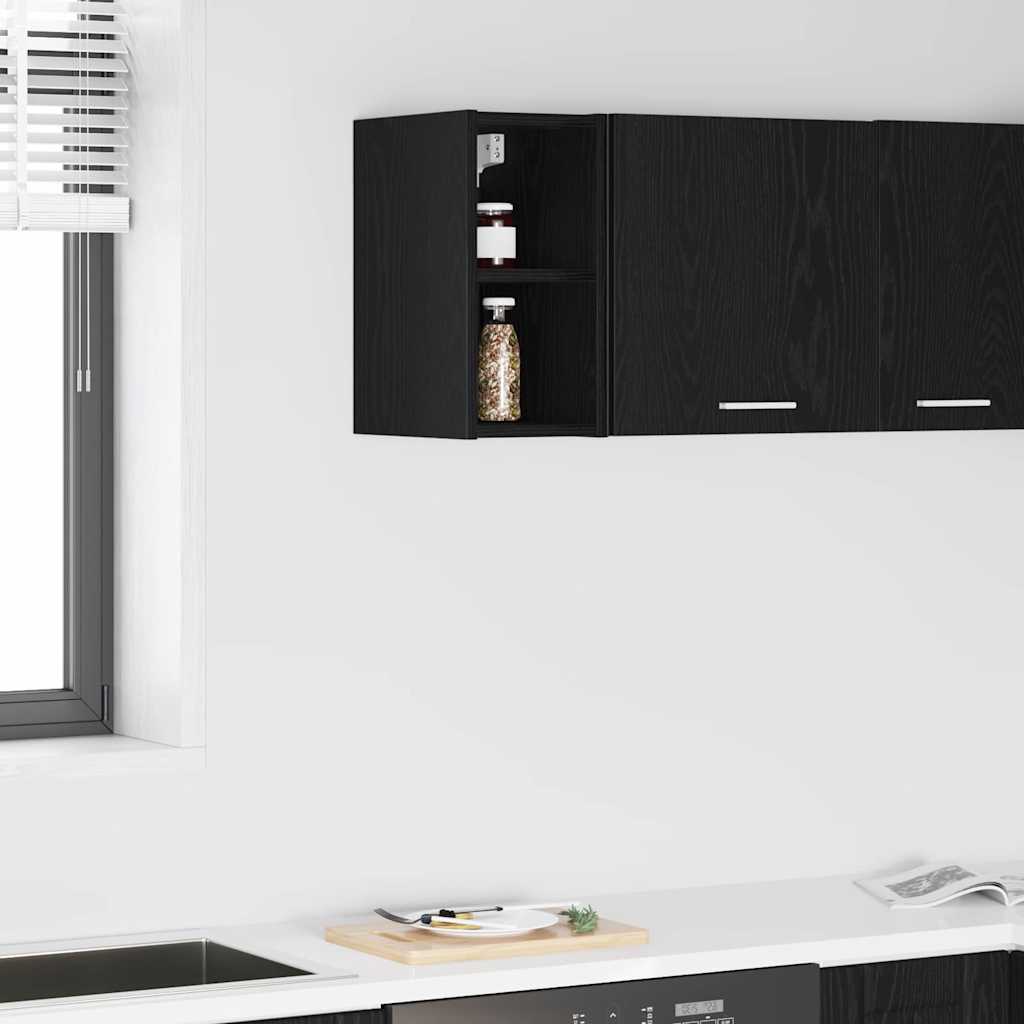 Armadio pensile Rovere Nero 20 x 29,5 x 40 cm Legno multistrato | homemem39