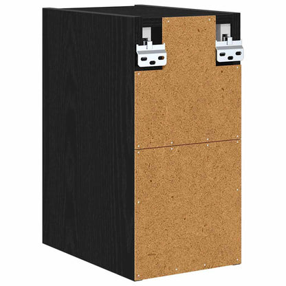 Armadio pensile Rovere Nero 20 x 29,5 x 40 cm Legno multistrato