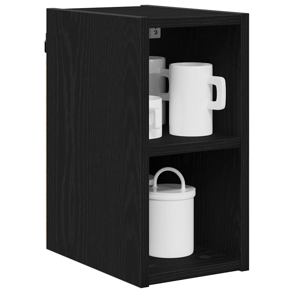Armadio pensile Rovere Nero 20 x 29,5 x 40 cm Legno multistrato | homemem39