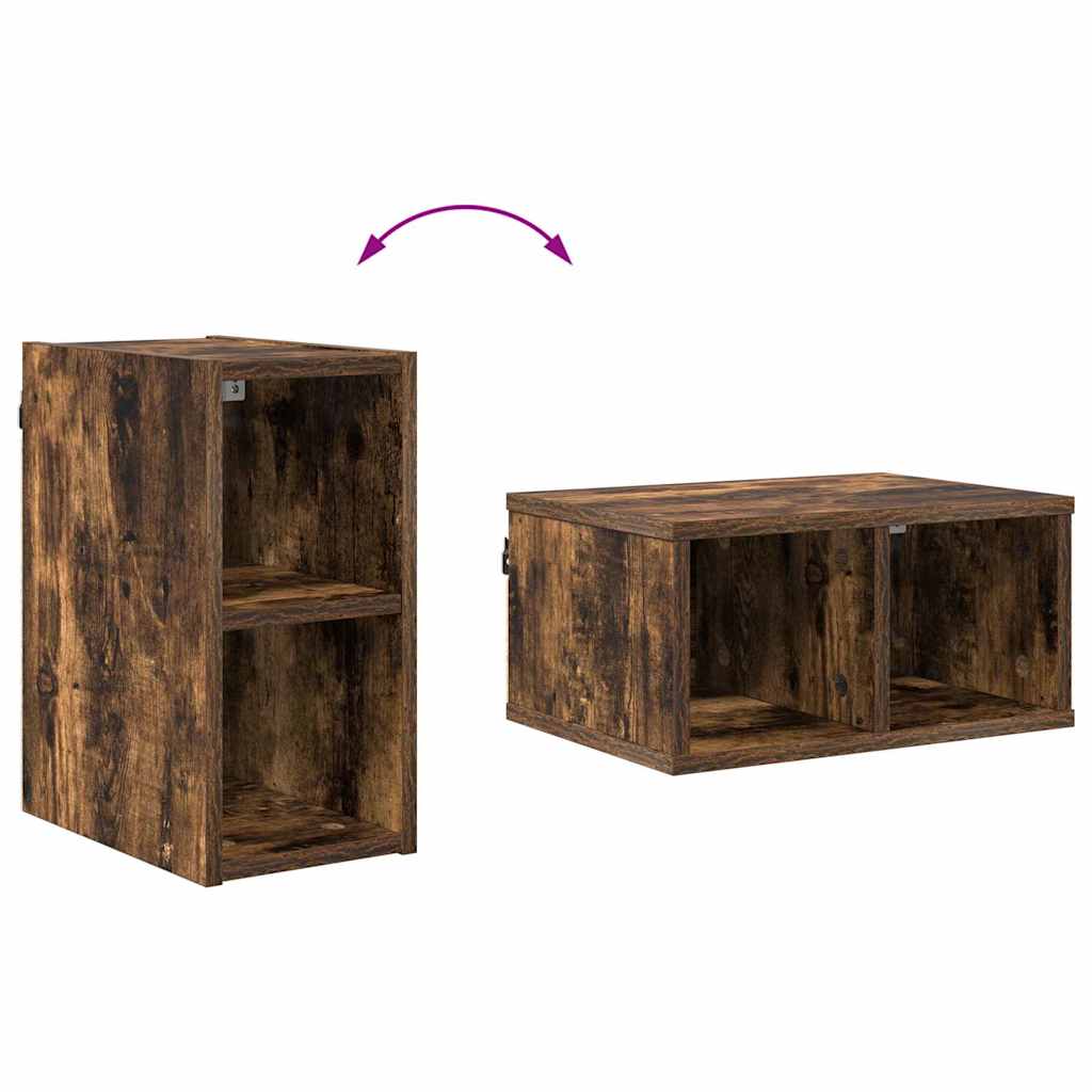 Armadio pensile Rovere fumé 20 x 29,5 x 40 cm Legno multistrato | homemem39