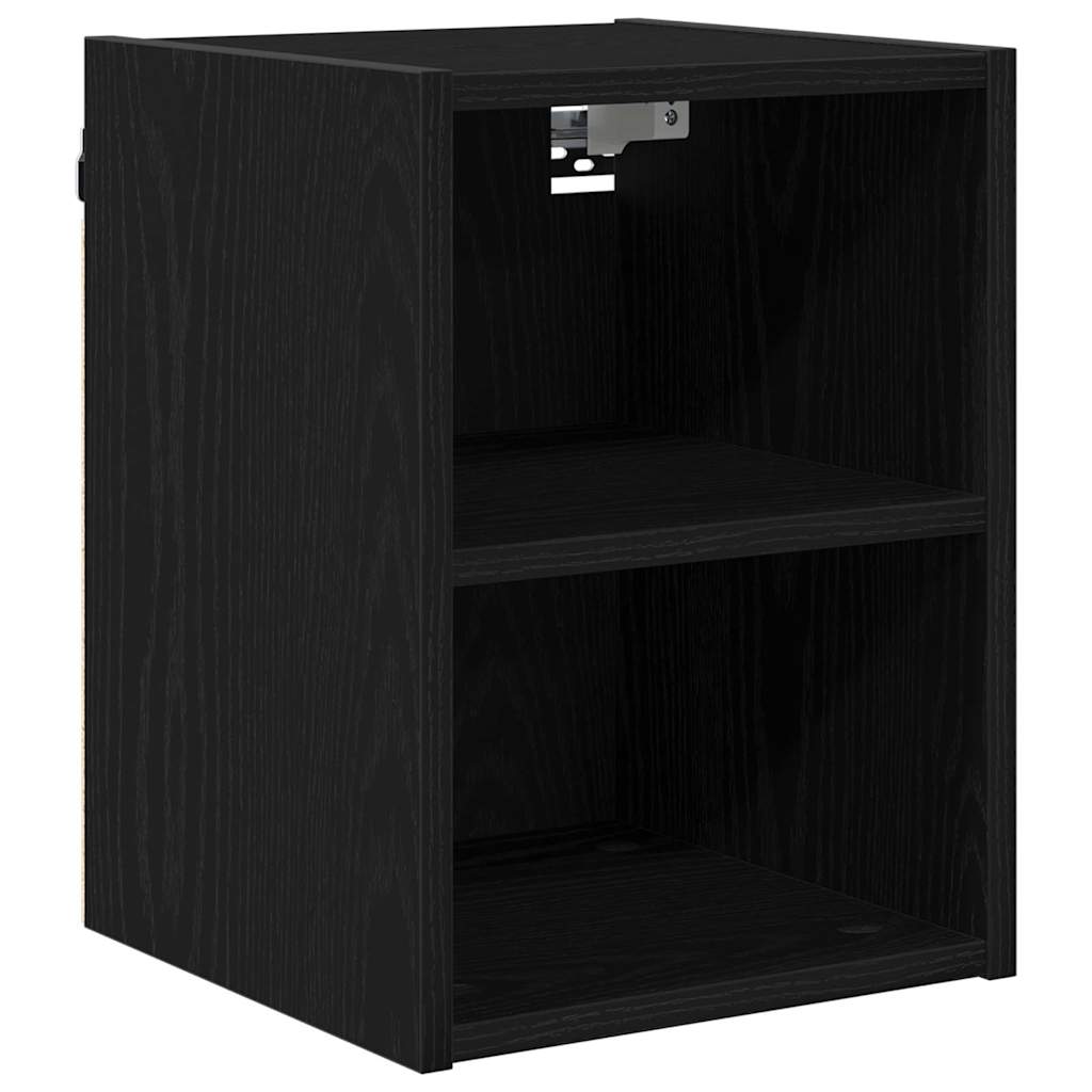 Armadio pensile Rovere Nero 30 x 29,5 x 40 cm Legno multistrato | homemem39