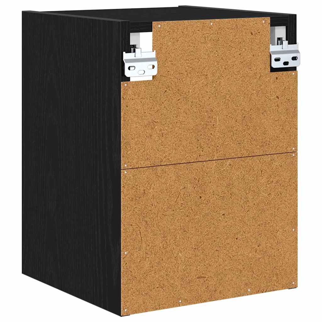 Armadio pensile Rovere Nero 30 x 29,5 x 40 cm Legno multistrato