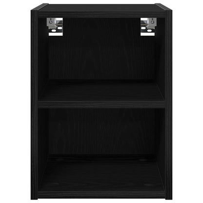 Armadio pensile Rovere Nero 30 x 29,5 x 40 cm Legno multistrato | homemem39