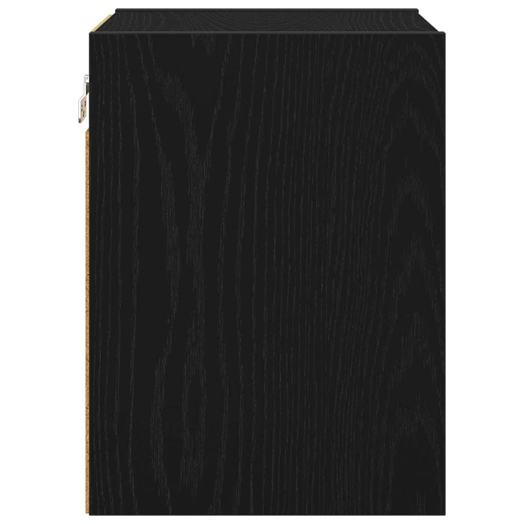 Armadio pensile Rovere Nero 30 x 29,5 x 40 cm Legno multistrato | homemem39