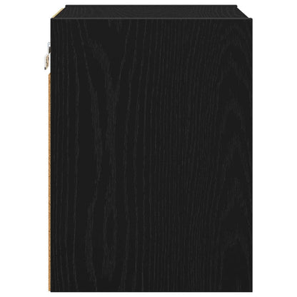 Armadio pensile Rovere Nero 30 x 29,5 x 40 cm Legno multistrato | homemem39