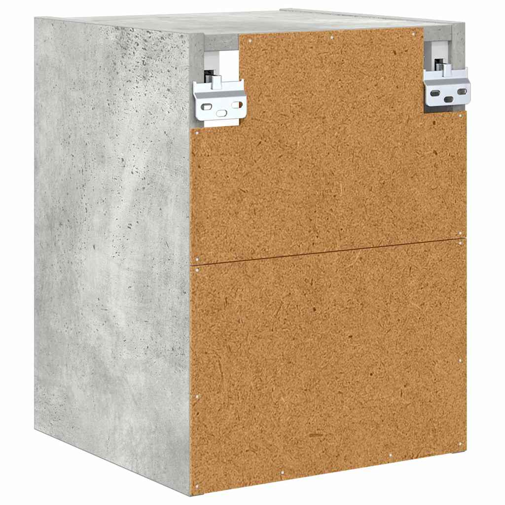 Armadio pensile Grigio cemento 30 x 29,5 x 40 cm | homemem39
