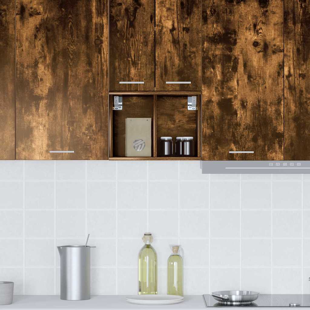 Armadio pensile Rovere fumé 30 x 29,5 x 40 cm Legno multistrato | homemem39