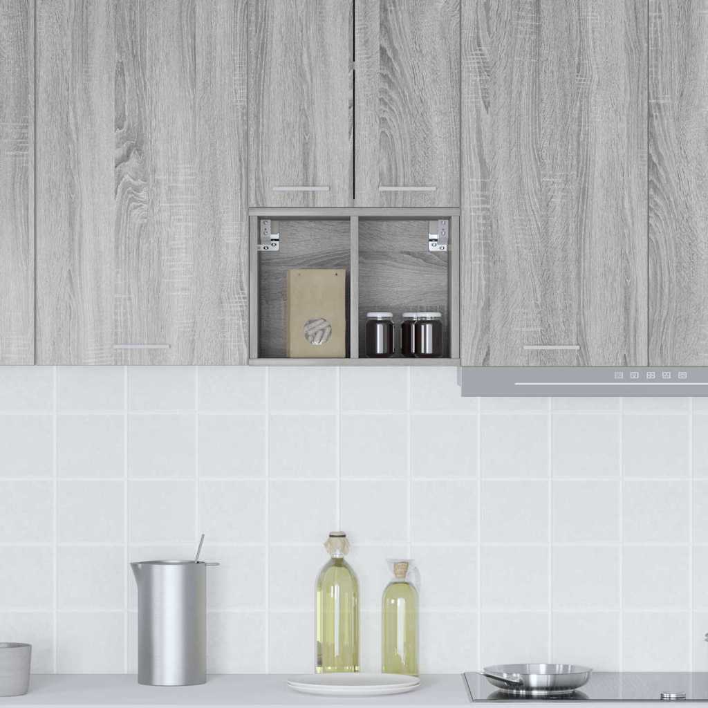 Armadio pensile Grigio Sonoma 30 x 29,5 x 40 cm | homemem39