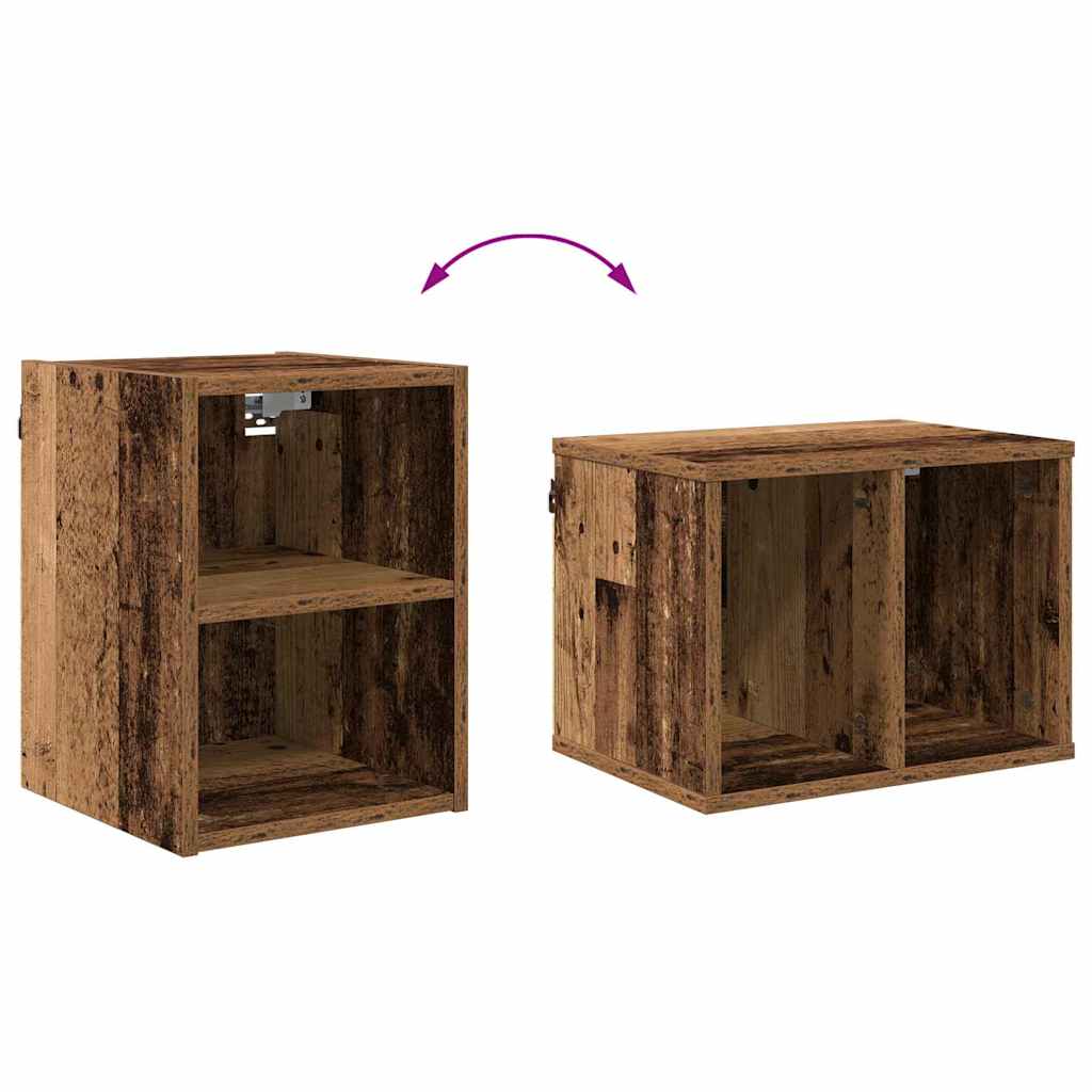 Armadio pensile Legno vecchio 30 x 29,5 x 40 cm