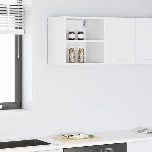 Armadio pensile Bianco 40 x 29,5 x 40 cm Legno multistrato | homemem39
