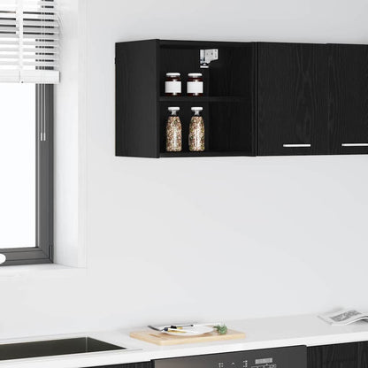 Armadio pensile Rovere Nero 40 x 29,5 x 40 cm Legno multistrato